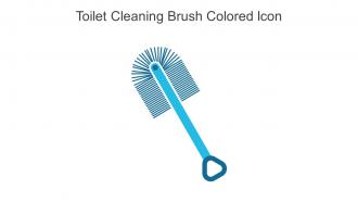 Toilet Cleaning Brush Colored Icon In Powerpoint Pptx Png And Editable Eps Format