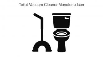 Toilet Vacuum Cleaner Monotone Icon In Powerpoint Pptx Png And Editable Eps Format