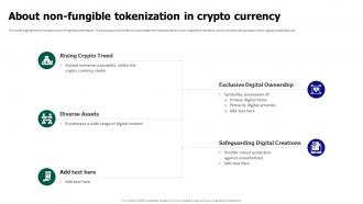 Tokenization For Improved Data Security About Non Fungible Tokenization In Crypto Currency