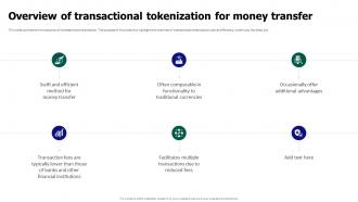 Tokenization For Improved Data Security Overview Of Transactional Tokenization For Money Transfer