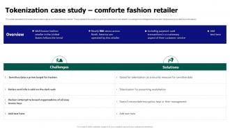 Tokenization For Improved Data Security Tokenization Case Study Comforte Fashion Retailer