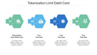 Tokenization Limit Debit Card Ppt Powerpoint Presentation Gallery Influencers Cpb