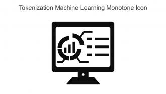 Tokenization Machine Learning Monotone Icon In Powerpoint Pptx Png And Editable Eps Format