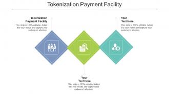 Tokenization payment facility ppt powerpoint presentation pictures structure cpb