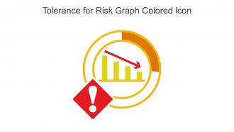 Tolerance For Risk Graph Colored Icon In Powerpoint Pptx Png And Editable Eps Format