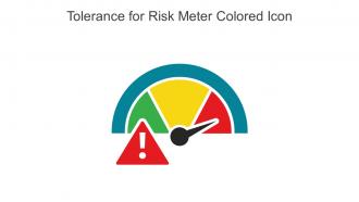 Tolerance For Risk Meter Colored Icon In Powerpoint Pptx Png And Editable Eps Format