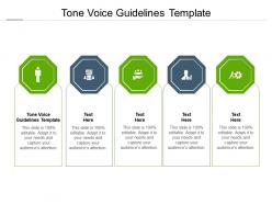 Tone voice guidelines template ppt powerpoint presentation file example file cpb