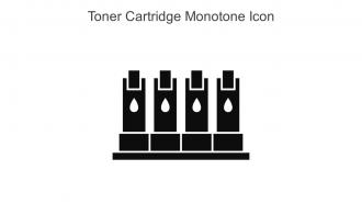 Toner Cartridge Monotone Icon In Powerpoint Pptx Png And Editable Eps Format