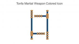 Tonfa Martial Weapon Colored Icon In Powerpoint Pptx Png And Editable Eps Format
