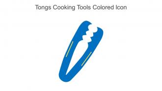 Tongs Cooking Tools Colored Icon In Powerpoint Pptx Png And Editable Eps Format