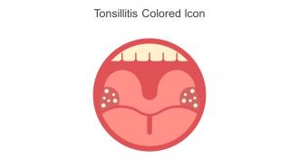 Tonsillitis Colored Icon In Powerpoint Pptx Png And Editable Eps Format