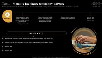Tool 1 Merative Healthcare Technology Software Introduction And Use Of AI Tools AI SS
