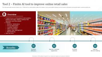 Tool 2 Finiite Ai Tool To Improve Online Retail Sales Popular Artificial Intelligence AI SS V