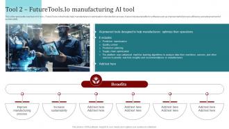 Tool 2 Futuretools Io Manufacturing Ai Tool Popular Artificial Intelligence AI SS V