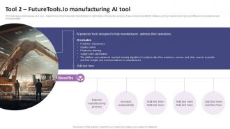 Tool 2 FuturetoolsIo Manufacturing AI Tool List Of AI Tools To Accelerate Business AI SS V