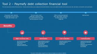 Tool 2 paymefy Debt Collection Financial Tool Comprehensive Guide To Use AI SS V