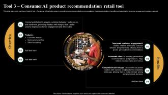 Tool 3 ConsumerAI Product Recommendation Introduction And Use Of AI Tools AI SS