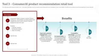 Tool 3 Consumerai Product Recommendation Retail Tool Popular Artificial Intelligence AI SS V
