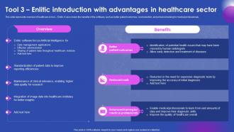 Tool 3 Enlitic Introduction With Healthcare Sector Ai Enabled Solutions Used In Top AI SS V