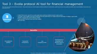 Tool 3 evolia Protocol Ai Tool For Financial Management Comprehensive Guide To Use AI SS V