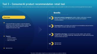 Tool 3 Recommendation Retail Tool Must Have Ai Tools To Accelerate Your Business Success AI SS V