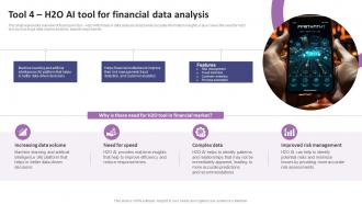 Tool 4 H2O AI Tool For Financial Data Analysis List Of AI Tools To Accelerate Business AI SS V