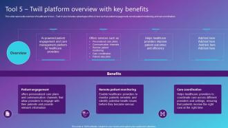 Tool 5 Twill Platform Overview With Key Benefits Best AI Solutions Used By Industries AI SS V