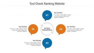 Tool check ranking website ppt powerpoint presentation gallery picture cpb