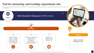 Tool For Measuring And Tracking Reputational Risk Effective Risk Management Strategies Risk SS