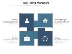 Tool hiring managers ppt powerpoint presentation infographics graphics cpb