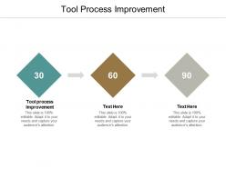Tool process improvement ppt powerpoint presentation portfolio gridlines cpb
