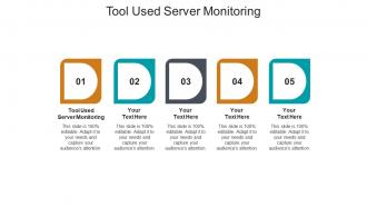 Tool used server monitoring ppt powerpoint presentation ideas smartart cpb