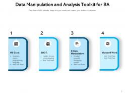 Toolkit Business Analysis Strategy Situation Evaluate Process Organization Assessment