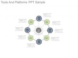 Tools And Platforms Ppt Sample