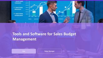 Tools And Software For Sales Budget Management PPT Designs AT