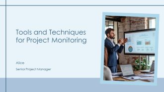 Tools And Techniques For Project Monitoring PPT Designs AT