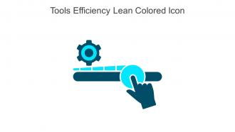 Tools Efficiency Lean Colored Icon In Powerpoint Pptx Png And Editable Eps Format