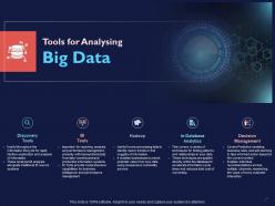 Tools for analysing big data ppt powerpoint presentation layouts slides