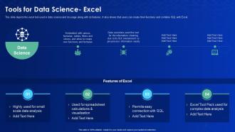 Tools for data science excel data science it