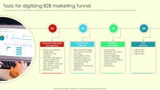 Tools For Digitizing B2b Marketing Funnel
