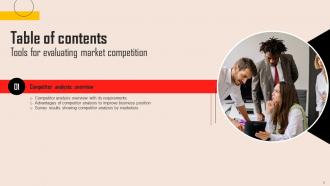 Tools For Evaluating Market Competition Powerpoint Presentation Slides MKT CD V Slides Editable
