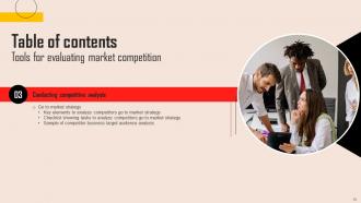 Tools For Evaluating Market Competition Powerpoint Presentation Slides MKT CD V Designed Editable