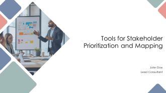 Tools For Stakeholder Prioritization And Mapping PPT Structure AT