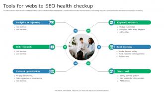 Tools for website SEO health checkup