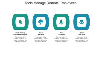 Tools manage remote employees ppt powerpoint presentation professional summary cpb