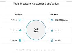 Tools measure customer satisfaction ppt powerpoint presentation slides designs cpb