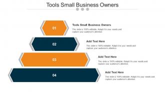 Tools Small Business Owners Ppt Powerpoint Presentation Professional Cpb
