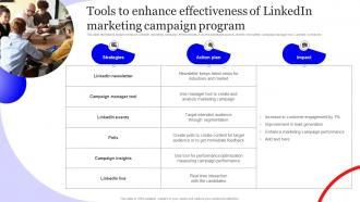 Tools To Enhance Effectiveness Of Linkedin Marketing Staffing Agency Marketing Strategy SS