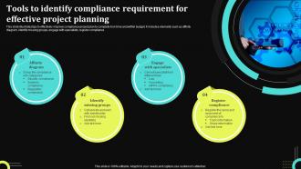 Tools To Identify Compliance Requirement For Effective Project Planning