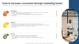 Tools To Increase Conversion Through Marketing Funnel
